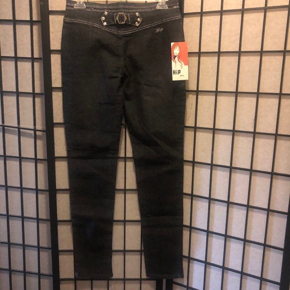 Girl’s Hip Skinny Jeans Blue Stretchy Denim Size 7 Inseam 31” New With Tags - Picture 3 of 7